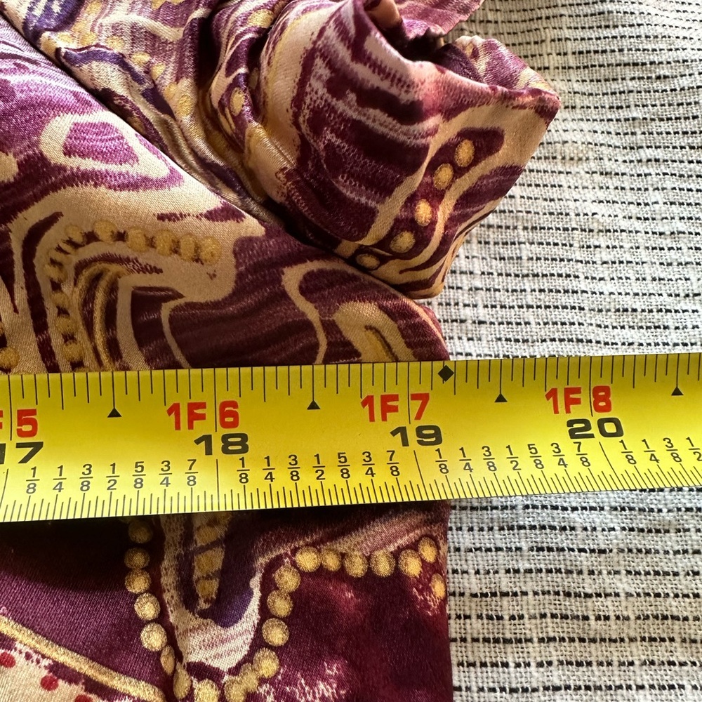 Suzi Chin for Maggy Boutique‎ Purple and Gold Mini Dress - Picture 5 of 6